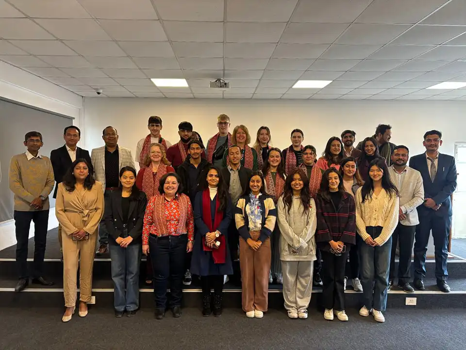 Orientation day for the International Collaborative Project between Ace International Business School and Glasgow Caledonian University